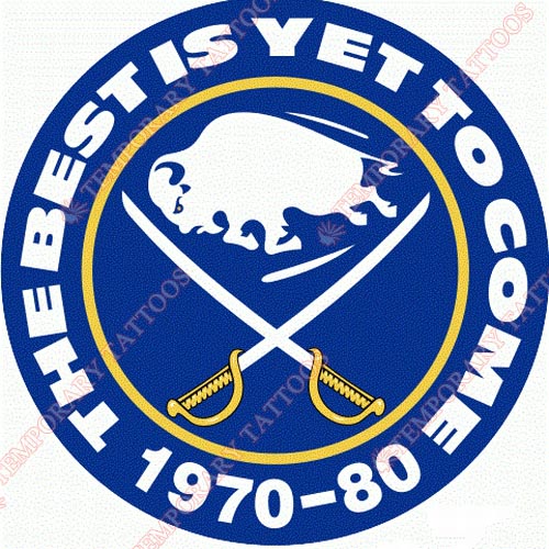 Buffalo Sabres Customize Temporary Tattoos Stickers NO.94